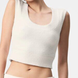 ALO Snuggle Up Sweater Short Sleeve Size Large